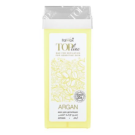 ItalWax Top Line, Воск в картридже "Аргана", 100 мл (Ч/З)