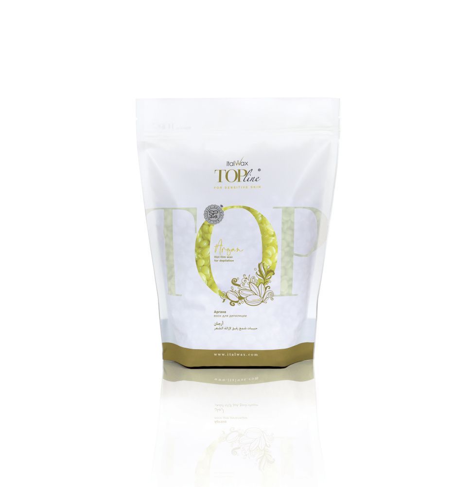 ItalWax Top Line, Воск горячий (пленочный) "Argan" (Аргана), гранулы, 750 гр