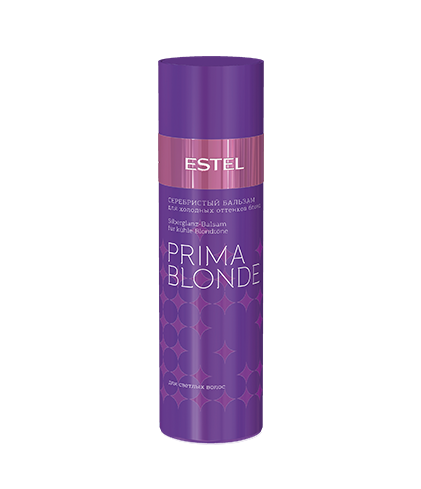 ESTEL, PB.2 Серебристый бальзам д/холодных оттенков 200 мл PRIMA BLONDE