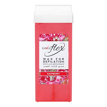 ItalWax Flex, Воск в картридже "Малина", 100 мл (Ч/З)