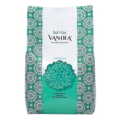 ItalWax Vanira, Воск горячий (пленочный) "Сандал", гранулы, 1 кг, Ч/З