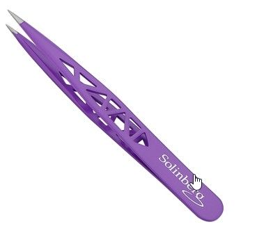 Solinberg Пинцет для бровей арт.G705 игольчатое окончание, 1шт