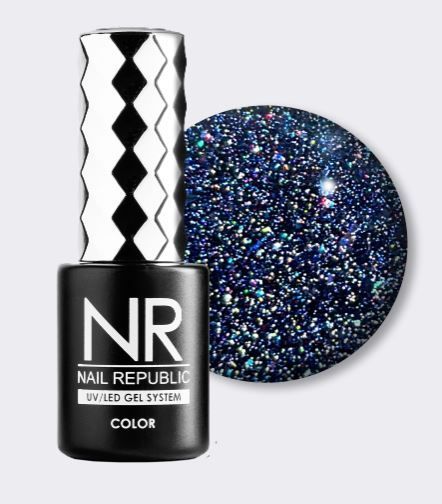 NR, BRIGHT Flash 1094 гель-лак светоотражающий, 10 мл