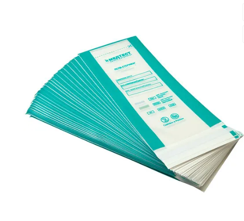 ПСПВ-СтериМаг, Пакеты комбинированные для стерилизации,75*200 мм.,ЗЕЛЕНЫЙ, 100 шт.