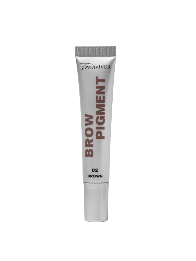 FreiAVIVER, Пигмент прямого действия для бровей, 02 brown ЧЗ