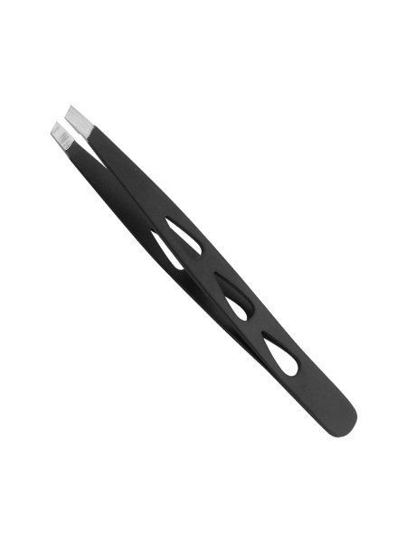 Металекс, Пинцет скошенный, черный RT-303