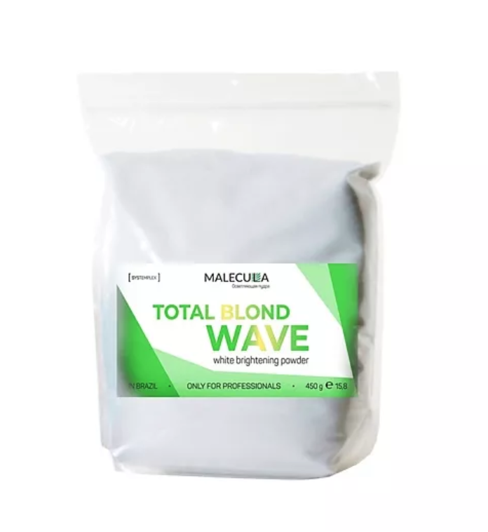 Malecula, Осветляющая пудра Total Blond ПАКЕТ, 450 гр арт. 4226