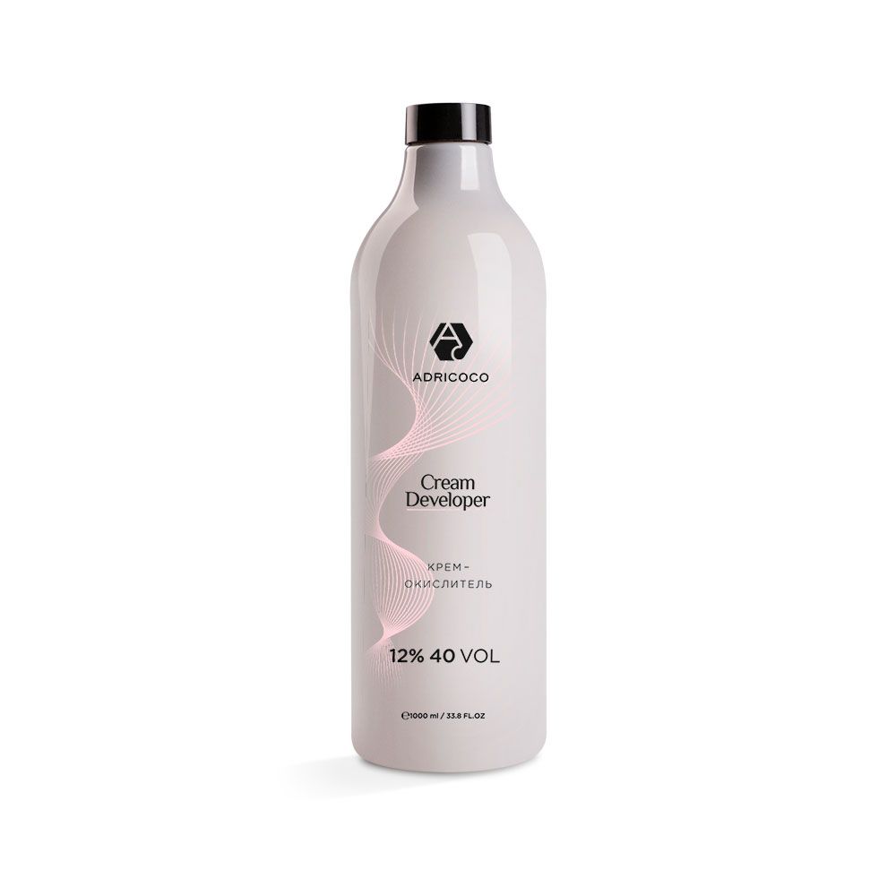 ADRICOCO, Крем-окислитель Cream Developer 12% (40 vol.), 1000 мл, арт.183124