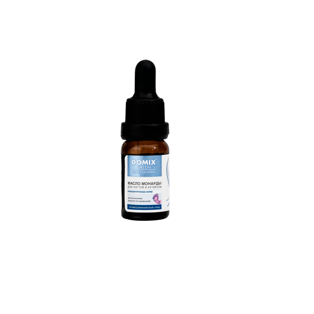 DOMIX PROFESSIONAL, Масло монарды для ногтей и кутикулы, 10 мл