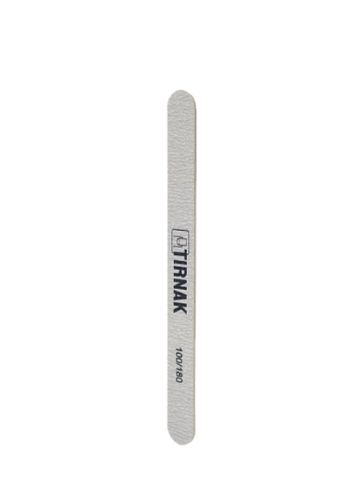 TIRNAK, Пилочка короткая прямая для ногтей (на деревянной основе) 100/180 (50шт) TF-22s-100/180