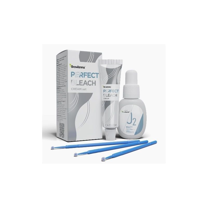 BrowXenna, Набор д/осветления волос Кремовый Perfect Bleach Сream , 1 шт.