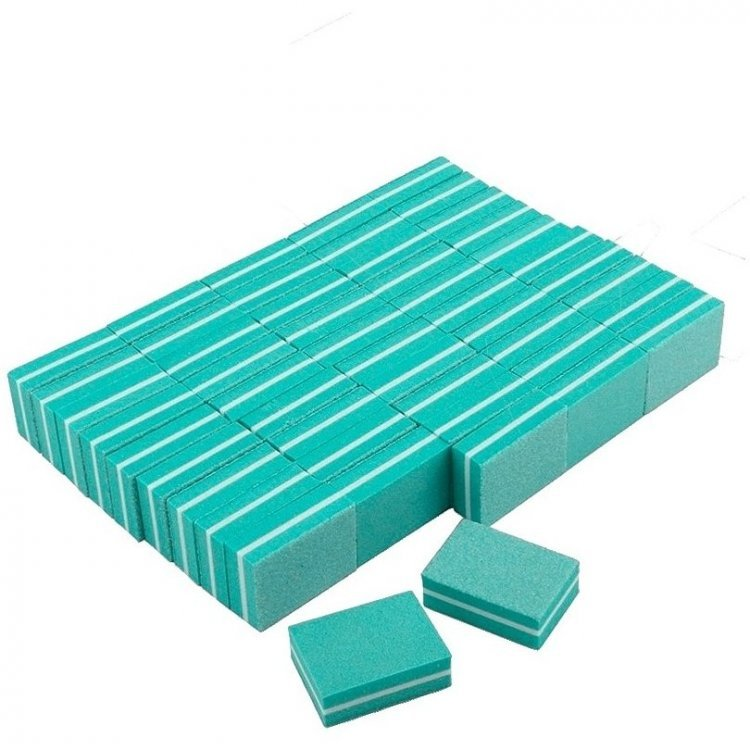 Баф-мини, 100/180 грит, УПАКОВКА  50шт. (Зеленый)