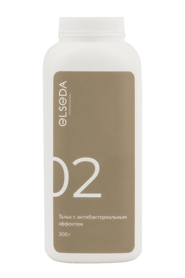 ELSEDA, Тальк с антибактериальным эффектом, 300 мл