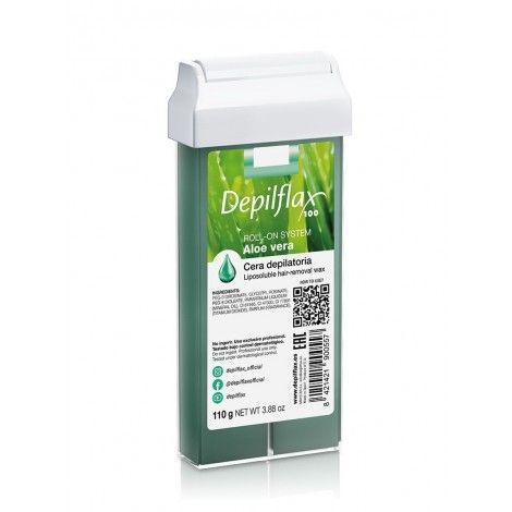 Depilflax, Воск в картридже "Алоэ Вера", 110 гр