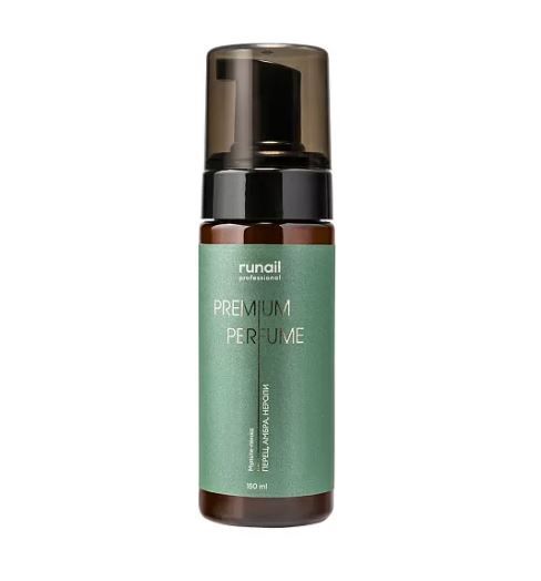 Runail, Очищающая мульти-пенка для маникюра и педикюра (перец,амбра,нероли) 150 мл, №9839