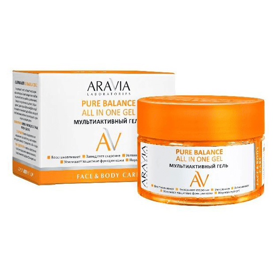 ARAVIA Laboratories, А042 Мультиактивный гель Pure Balance All In One Gel, 250 мл