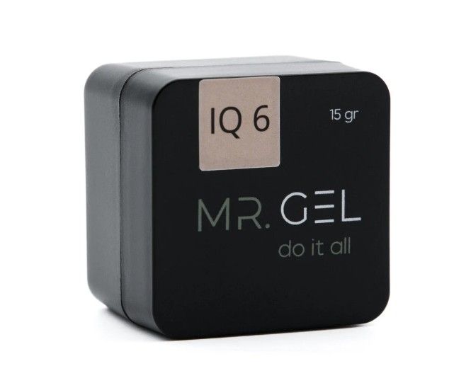 Mr.Gel Nude Mood, гель №6 персиковый, 15мл