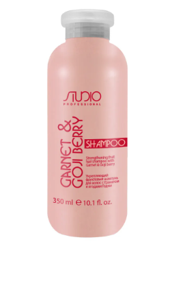 Studio Professiona, Укрепляющий фруктовый шампунь с Гранатом и ягодами Годжи, 350 мл, арт. 2998