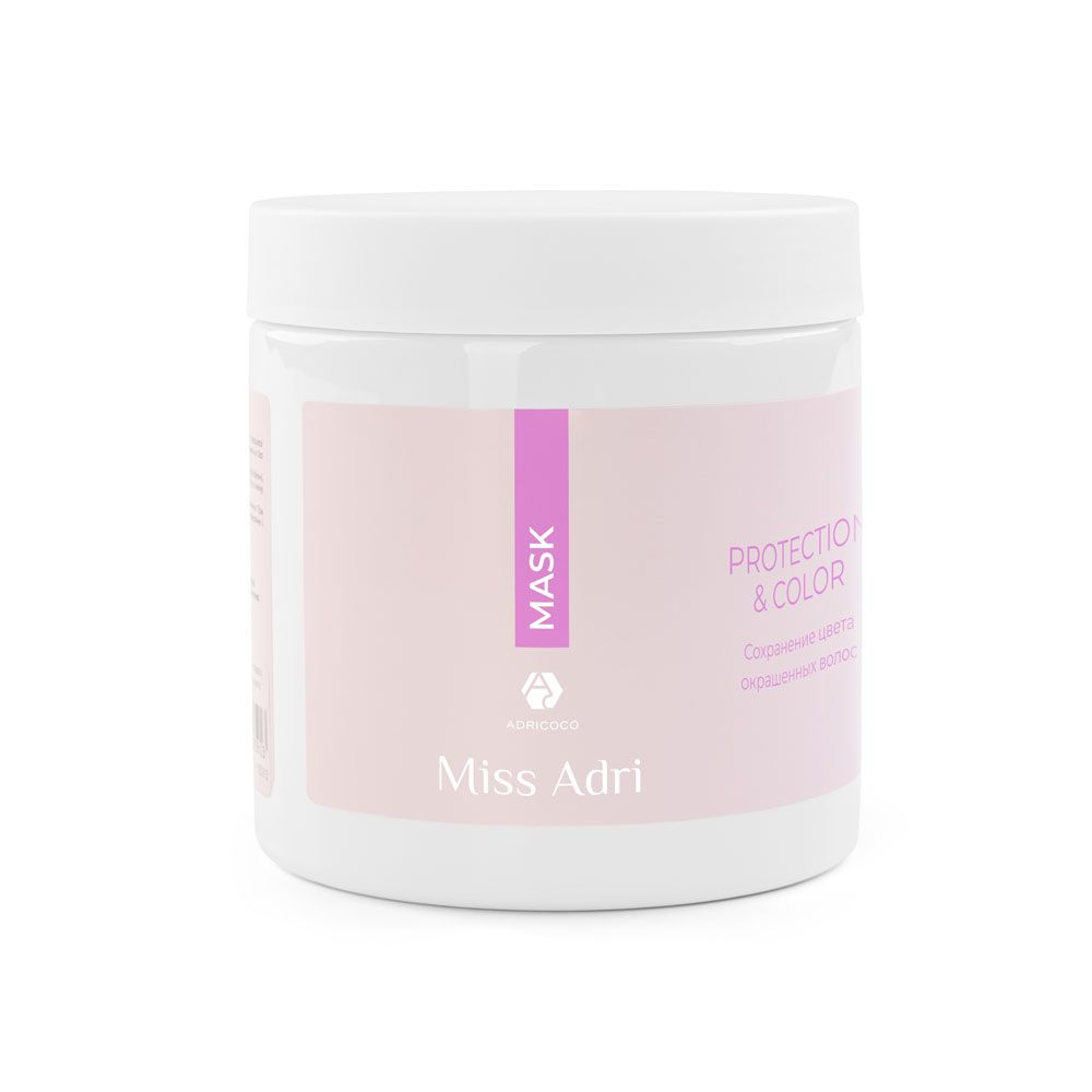 ADRICOCO, Маска для окрашенных волос Miss Adri Protection & color, 500 мл, арт.185401
