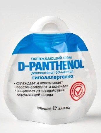 CAFE MIMI, Крем охлаждающий D-ПАНТЕНОЛ+МЕНТОЛ, 100 мл 