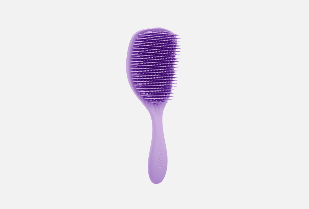 Solomeya, Расческа для сухих и влажных волос с ароматом лаванды, 1 шт