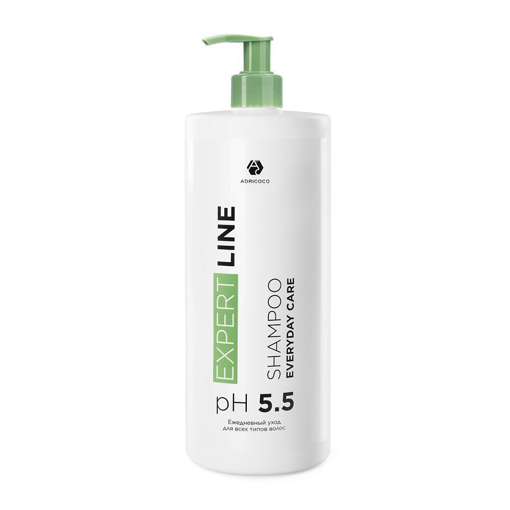 ADRICOCO, Шампунь EXPERT LINE для ежедневного применения с экстрактом лотоса, 1000 мл, арт.1502139