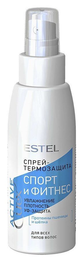 ESTEL, CUA100/TPS Спрей-термозащита для волос "Спорт и фитнес " Curex Active (100 мл)