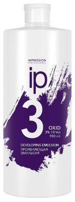 IP, Проявляющая эмульсия «impression professional» oxid 3 % (10 volume) /900 мл, арт.14630