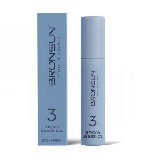 BRONSUN, Состав #3 для долговременной укладки бровей BROW ESSENCE, 10 мл