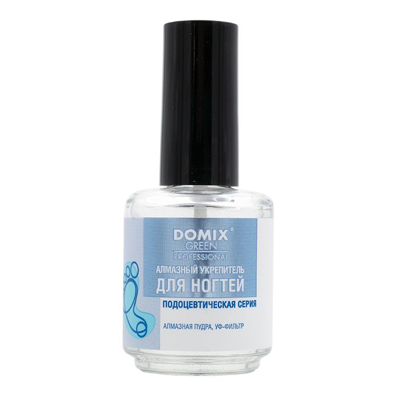 DOMIX PROFESSIONAL, Алмазный укрепитель для ногтей, 17 мл