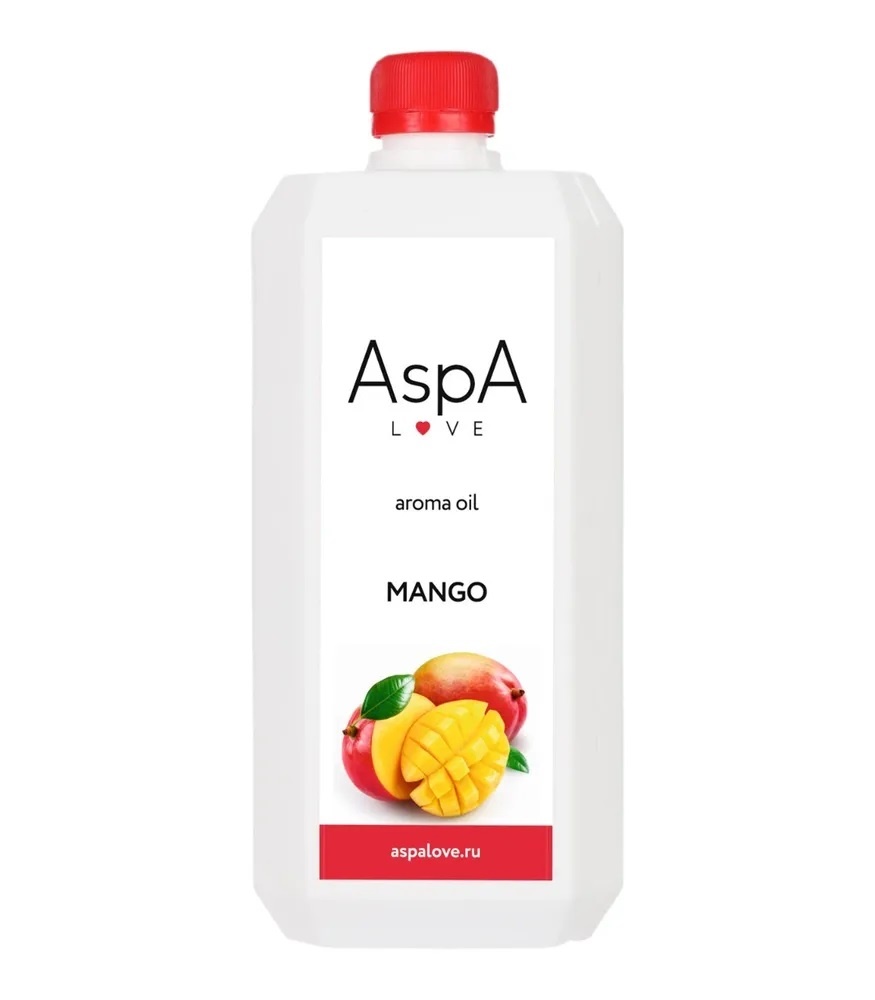 AspA  Love, Массажное масло (минеральное) Манго, 1 л
