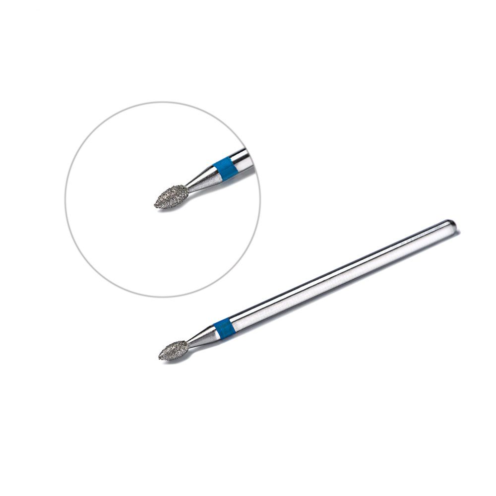 Фреза алмазная, пламя округлое (средняя твердость) 2,1х4,0 1шт