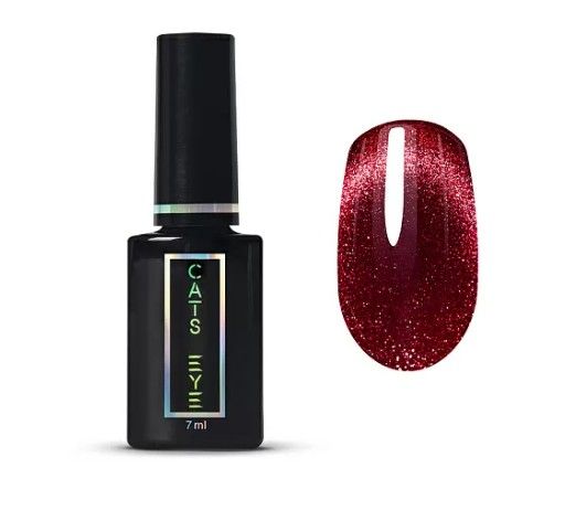 Runail, Гель-лак RED Cat's eye 7мл №9915