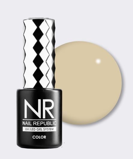 NR, 070 Safari гель-лак, Бежево-горчичный, 10 мл