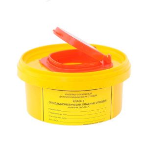 Утилизатор для игл, 0,5л