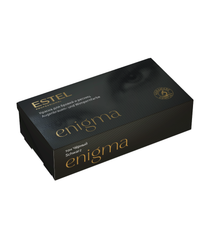 Estel Enigma, Краска для бровей и ресниц  тон ЧЕРНЫЙ, 20 гр./20 мл. 
