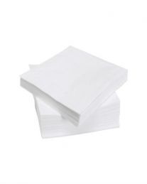 WW Салфетка одноразовая 5*5, ЭКОНОМ, спанлейс 35, белый 100 шт ПАЧКА