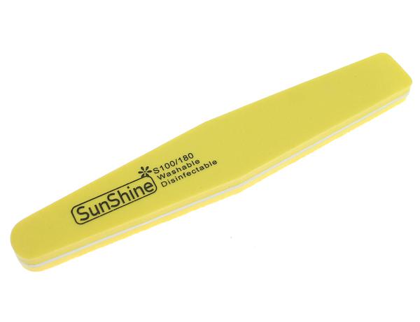 SunShine Блок шлифовочный "ромб", 100/180 грит (желтый/оранжевый)