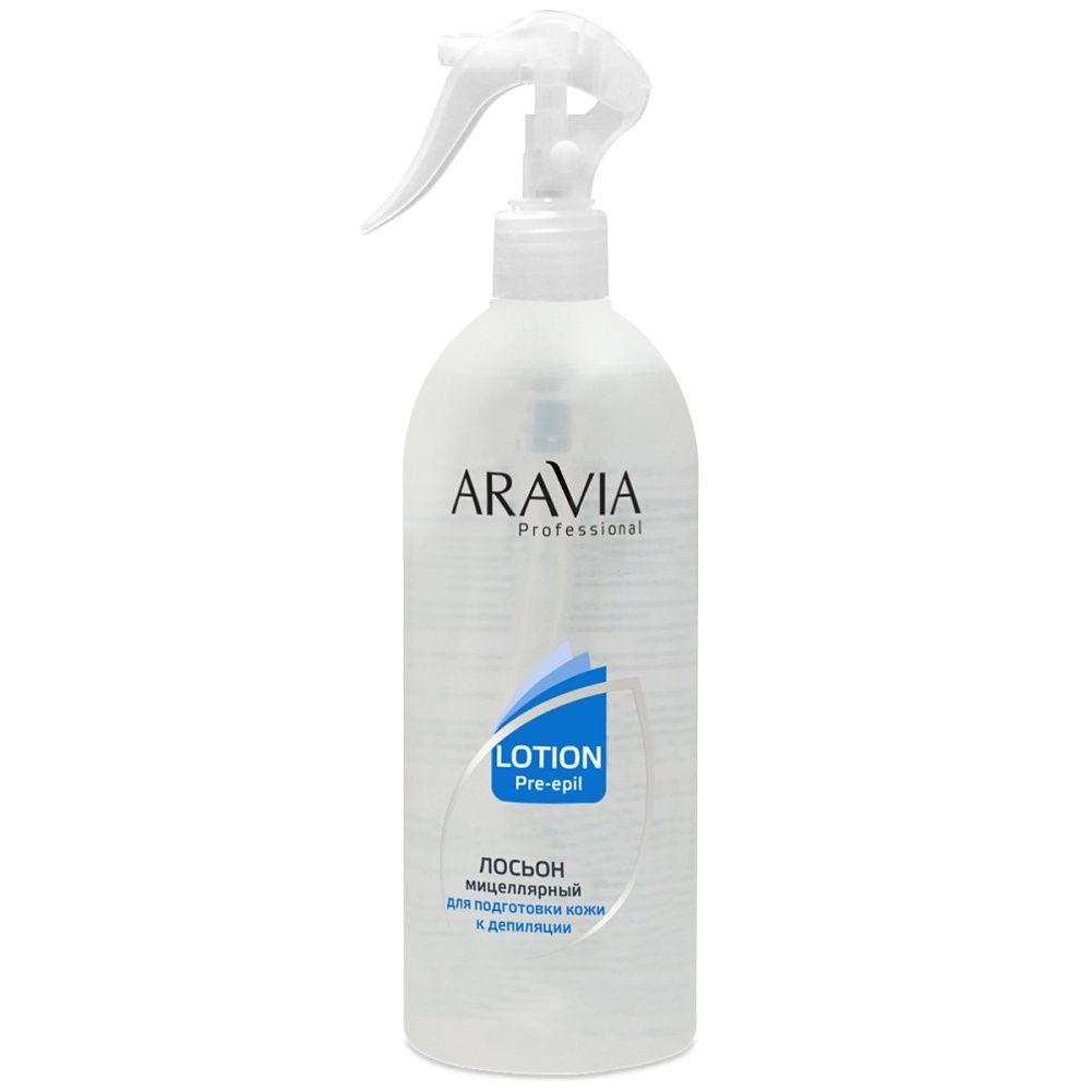 ARAVIA Professional 1037, Мицеллярный лосьон перед депиляцией, 500 мл