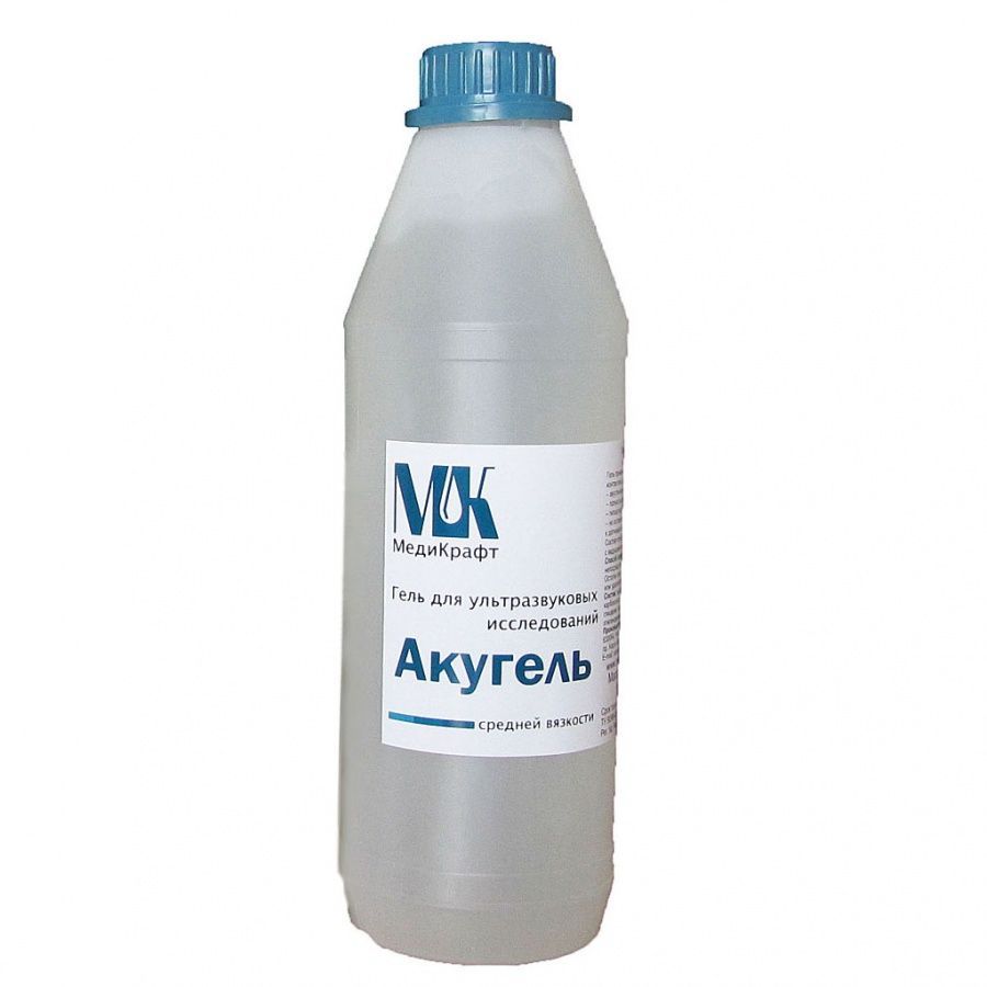 Акугель, Гель д/УЗИ средней вязкости (бесцветный), 1кг