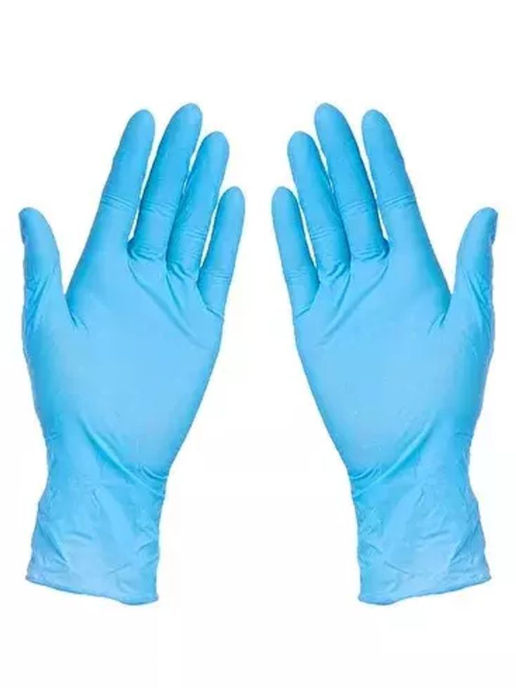 UNIVERSAL, Перчатки нитриловые неопудренные, XS, Голубой, 50 пар (ЧЗ)