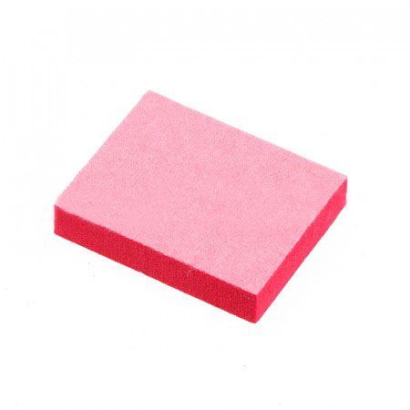 Баф-мини, 100/180 грит (красный), 1 шт.