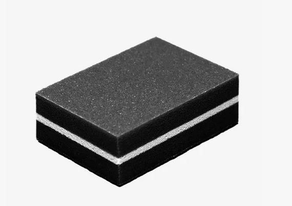 Баф-мини, 100/180 грит (черный), 1шт.