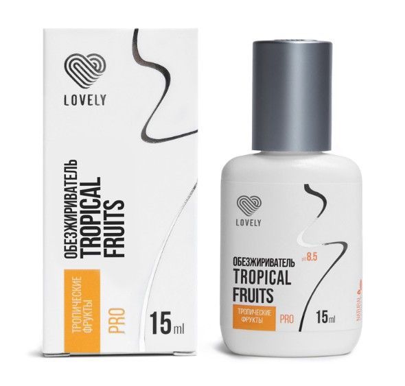 Lovely, Обезжириватель с ароматом тропические фрукты, 15 мл