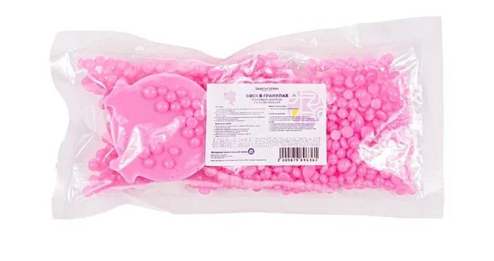 БЬЮТИГОЛИК, Воск в гранулах «Барби», Ультра-растяжимый, 100 гр. + фигурный 20 гр.