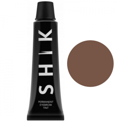 SHIK PRO BROW BAR, Краска для бровей и ресниц Теплый коричневый, 15мл