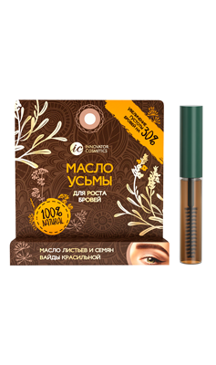Innovator Cosmetics, Масло усьмы для роста бровей, 4 мл