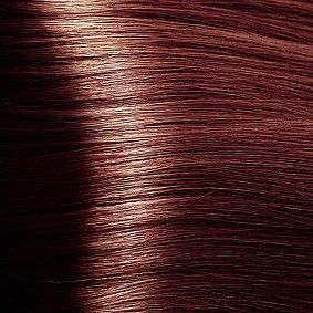 Kapous, HY 5.5 Светлый коричневый махагоновый Крем-краска для волос с Гиалур кислот, 100мл арт 1381