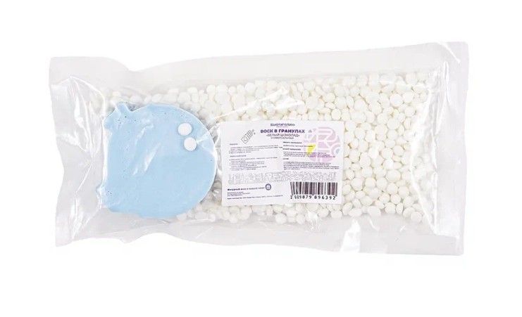 БЬЮТИГОЛИК, Воск в гранулах «Белый шоколад», Универсальный, 100 гр. + фигурный 20 гр.