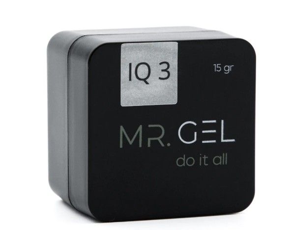 Mr.Gel Nude Mood, гель №3 кремовый с перламутровым шиммером, 15мл